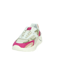 D.A.T.E. Donna Sneakers bassa W401-FG-CO-WF Bianco/Fucsia