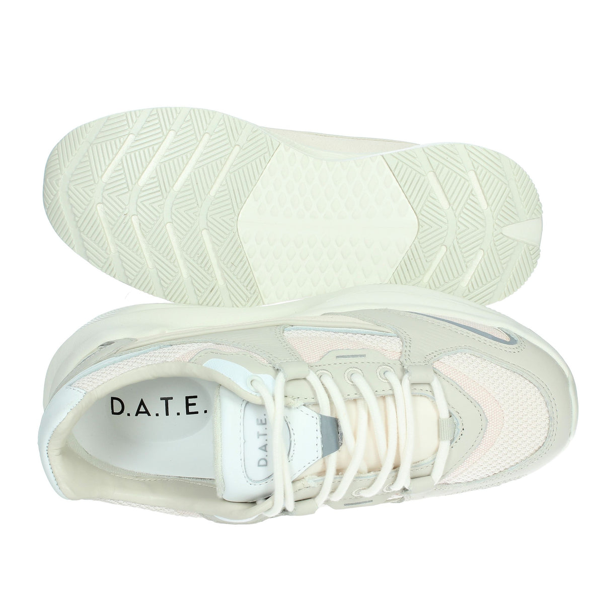 D.A.T.E. Donna Sneakers bassa W401-VL-HD-PK Rosa