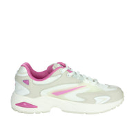 D.A.T.E. Donna Sneakers bassa W401-SN-ET-WF Bianco/Fucsia