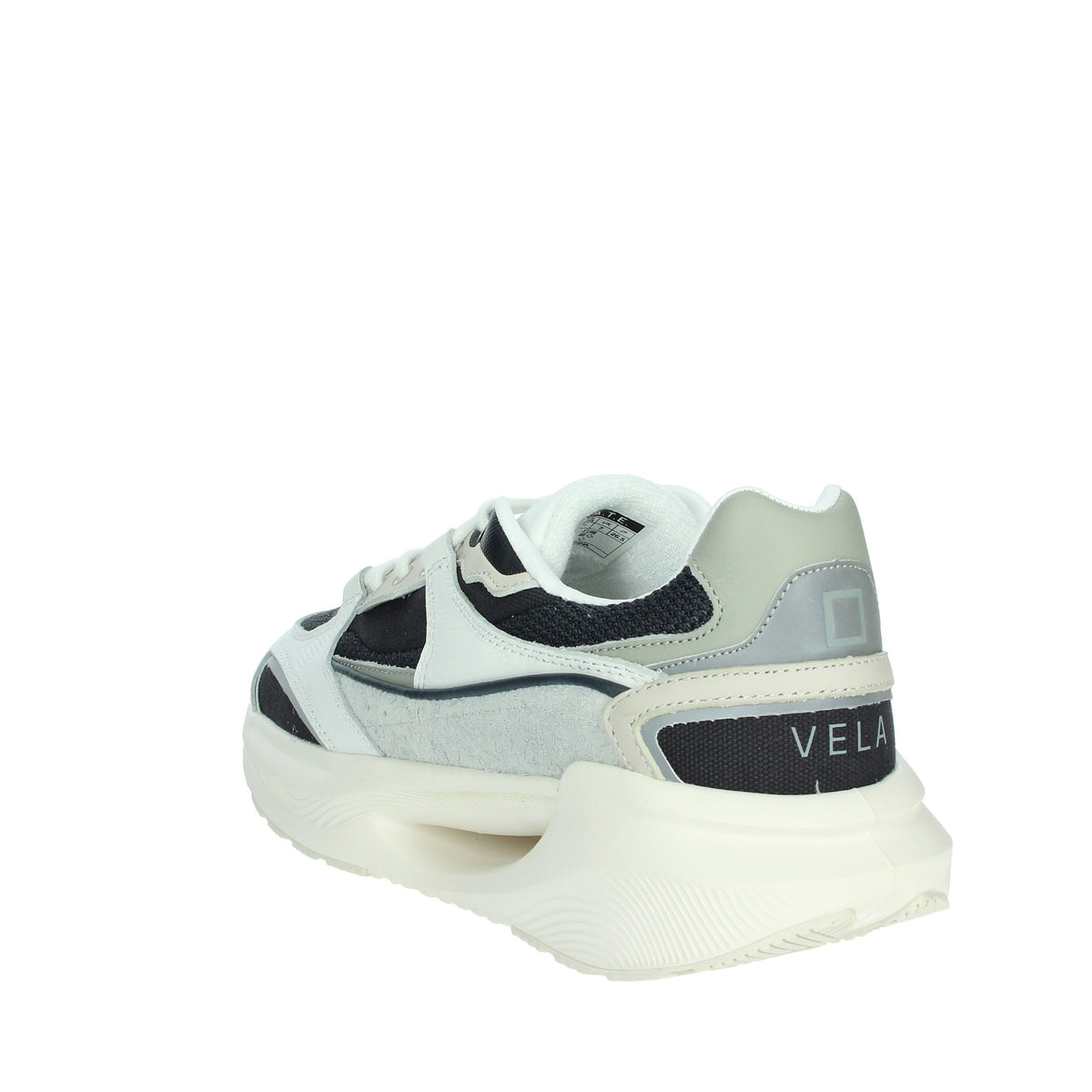 D.A.T.E. Uomo Sneakers bassa M401-VL-HD-BL Bianco/Blu
