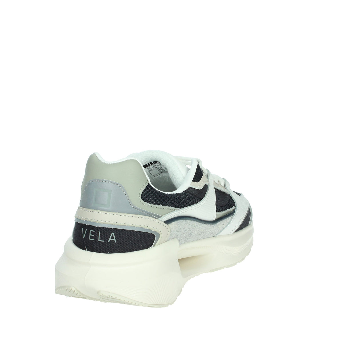 D.A.T.E. Uomo Sneakers bassa M401-VL-HD-BL Bianco/Blu