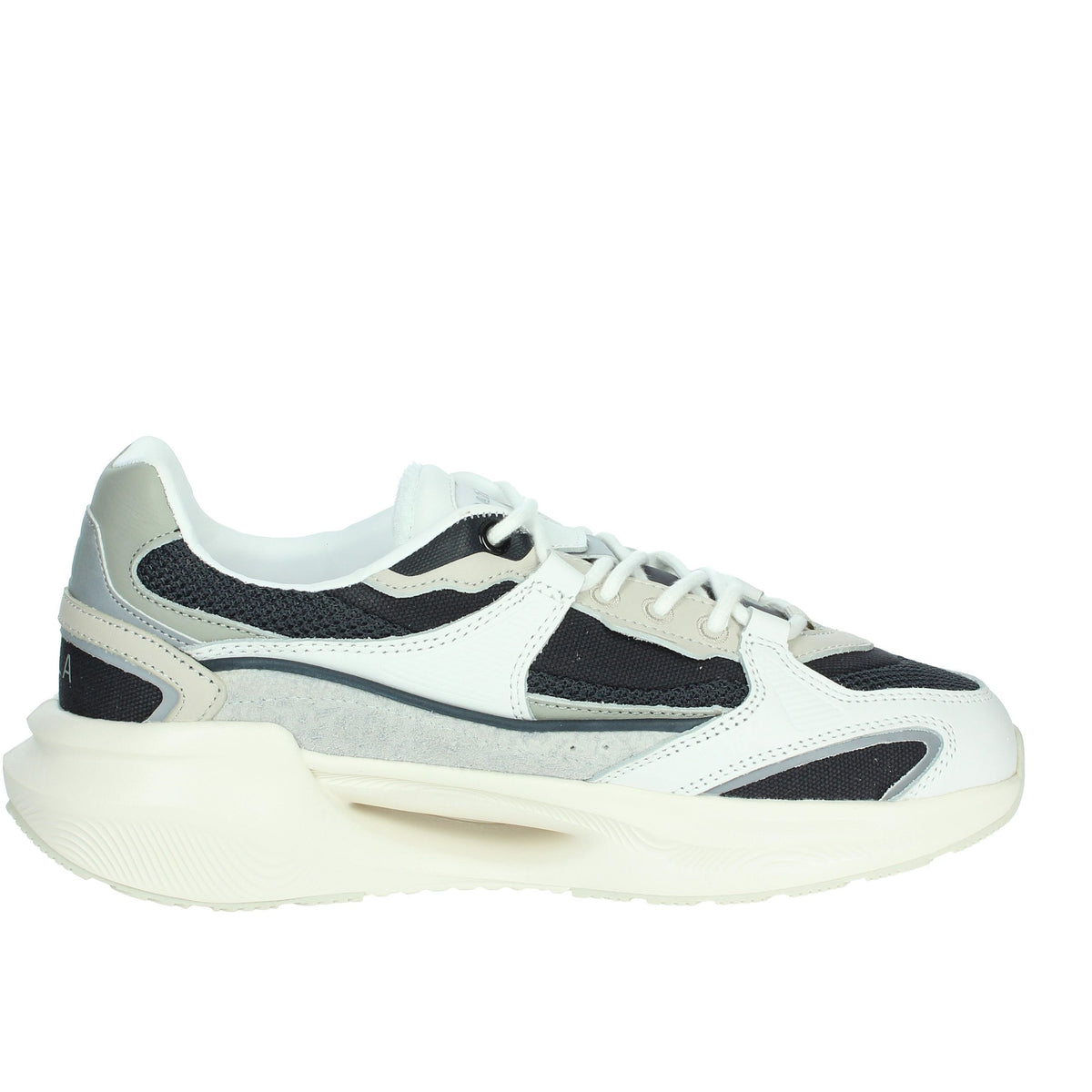 D.A.T.E. Uomo Sneakers bassa M401-VL-HD-BL Bianco/Blu
