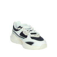 D.A.T.E. Uomo Sneakers bassa M401-VL-HD-BL Bianco/Blu