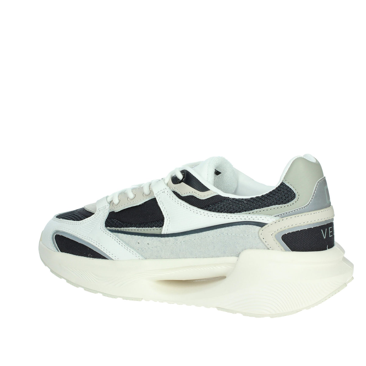 D.A.T.E. Uomo Sneakers bassa M401-VL-HD-BL Bianco/Blu