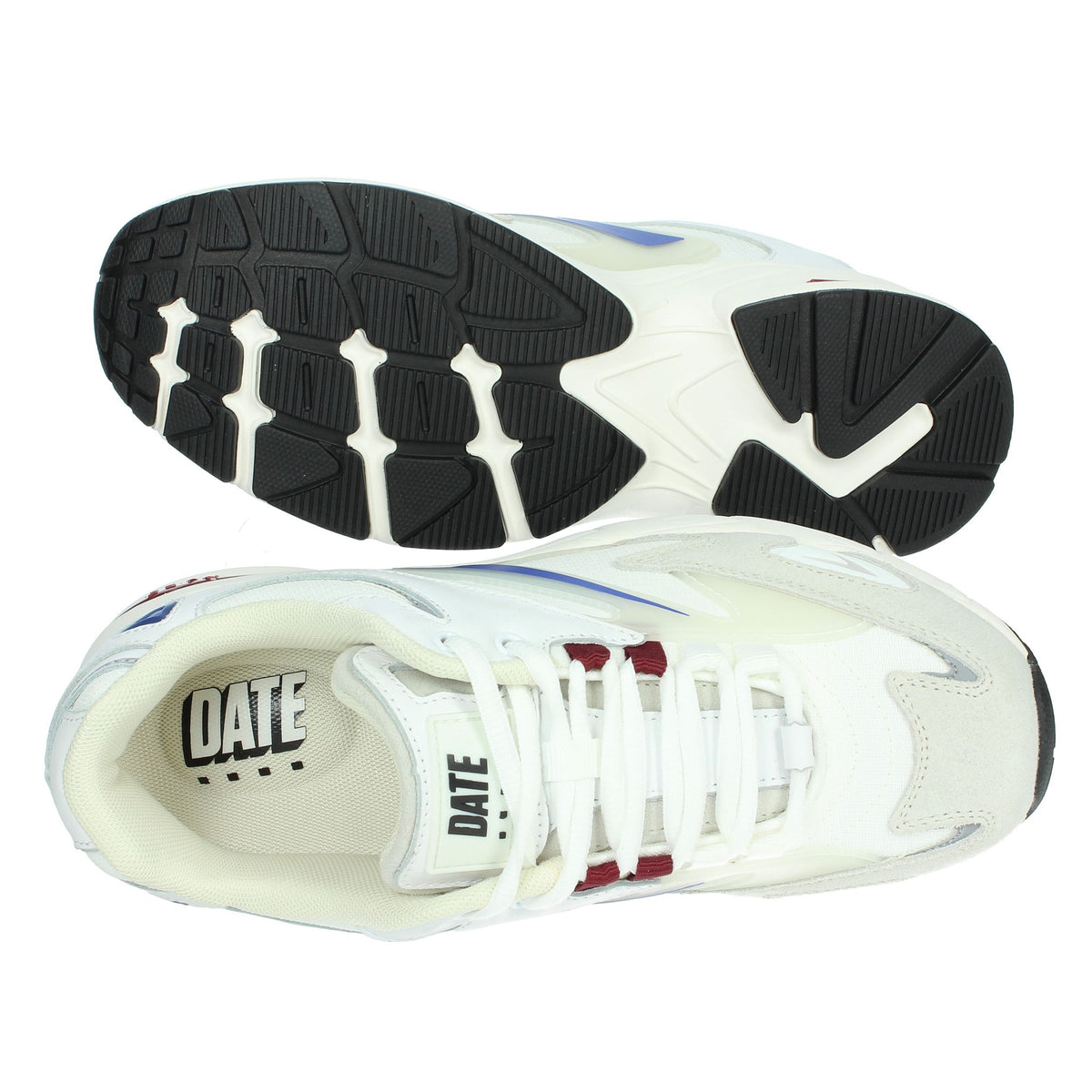 D.A.T.E. Uomo Sneakers bassa M401-SN-ET-WH Bianco