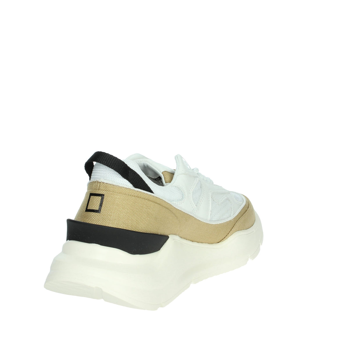 D.A.T.E. Uomo Sneakers bassa M401-FM-DR-HC Bianco/Beige
