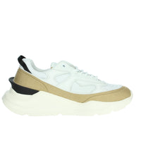 D.A.T.E. Uomo Sneakers bassa M401-FM-DR-HC Bianco/Beige