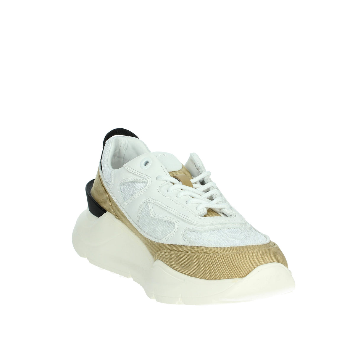 D.A.T.E. Uomo Sneakers bassa M401-FM-DR-HC Bianco/Beige