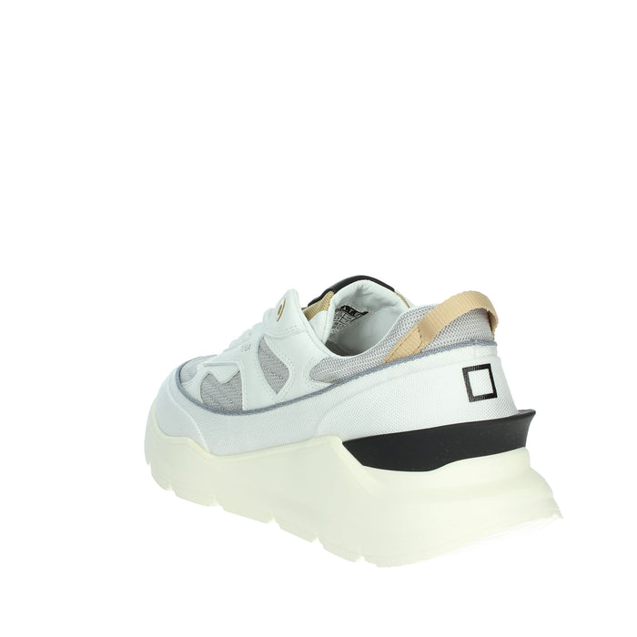D.A.T.E. Uomo Sneakers bassa M401-FM-DR-LG Bianco