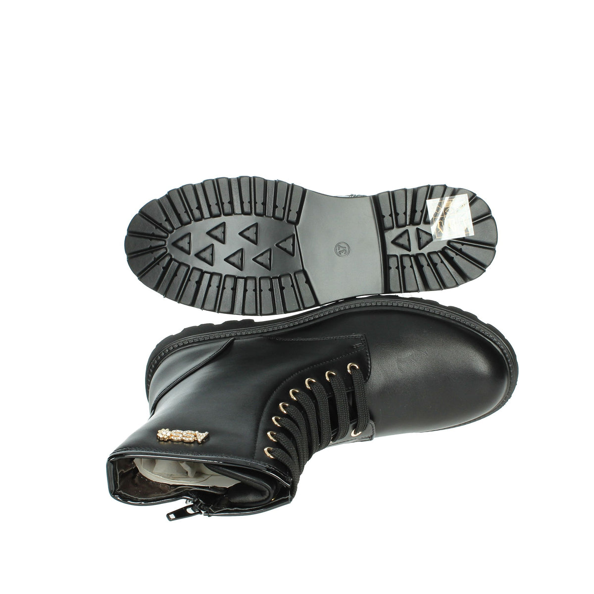 ASSO Bambine e ragazze Anfibi AG-16643 Nero