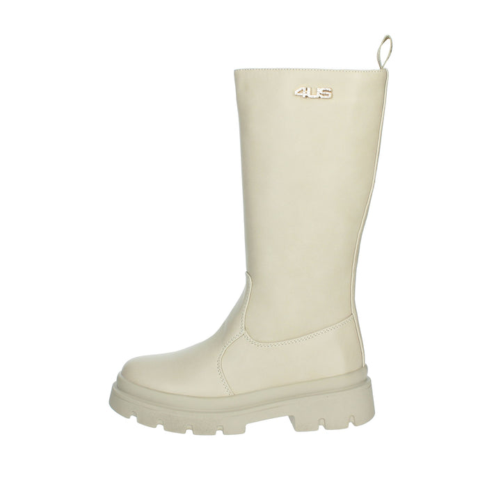 4Us Paciotti Bambine e ragazze Stivali 43072 Beige