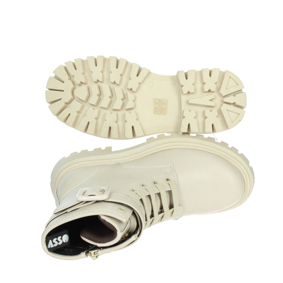 ASSO Bambine e ragazze Anfibi AG-16680 Beige