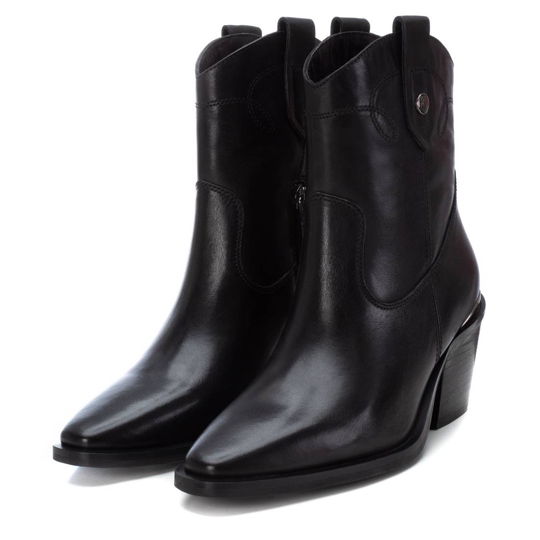 Carmela Donna Stivaletti tacco 161718 Nero