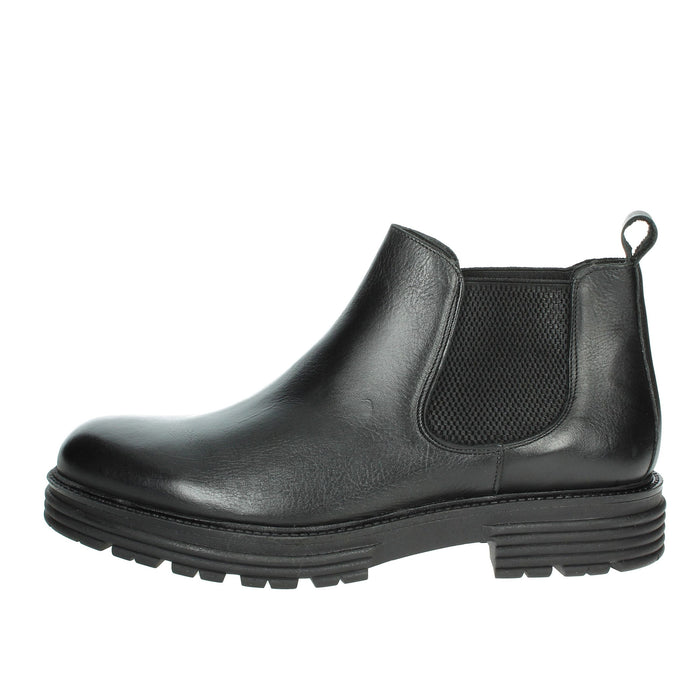 GINO TAGLI Uomo Mezzo stivaletto B105G Nero