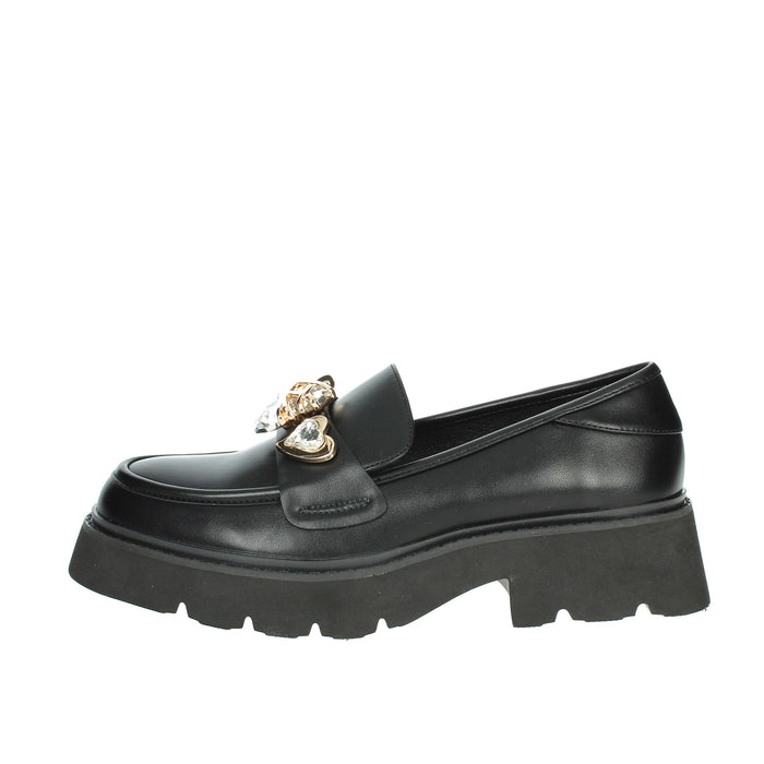 BRACCIALINI Donna Mocassino L38 Nero