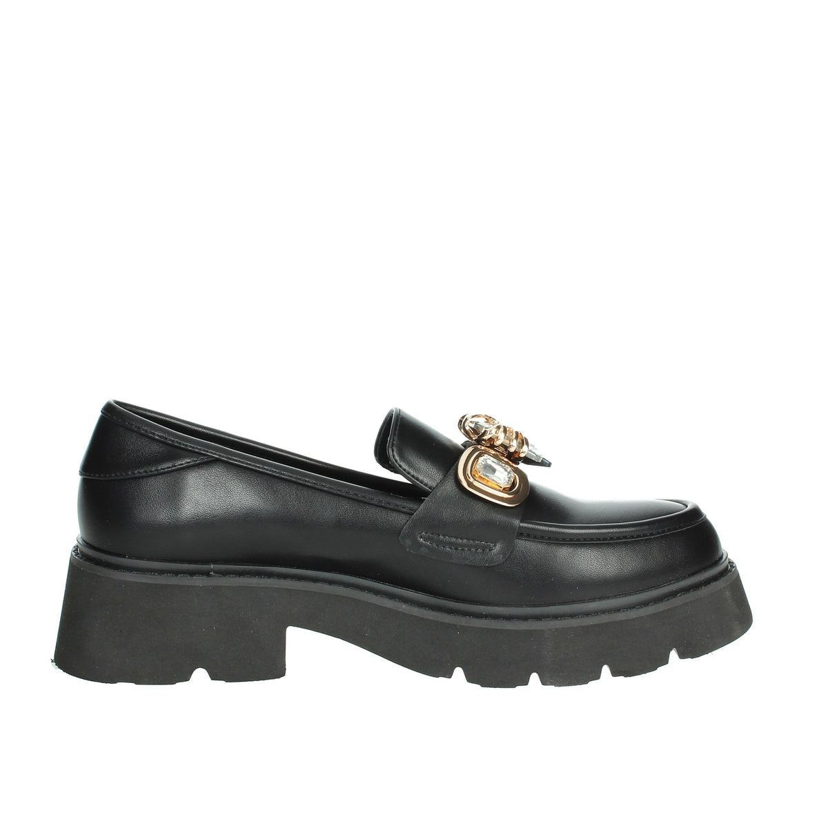 BRACCIALINI Donna Mocassino L38 Nero