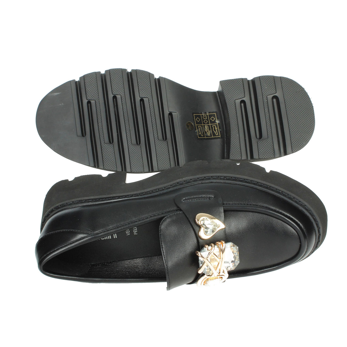 BRACCIALINI Donna Mocassino L38 Nero