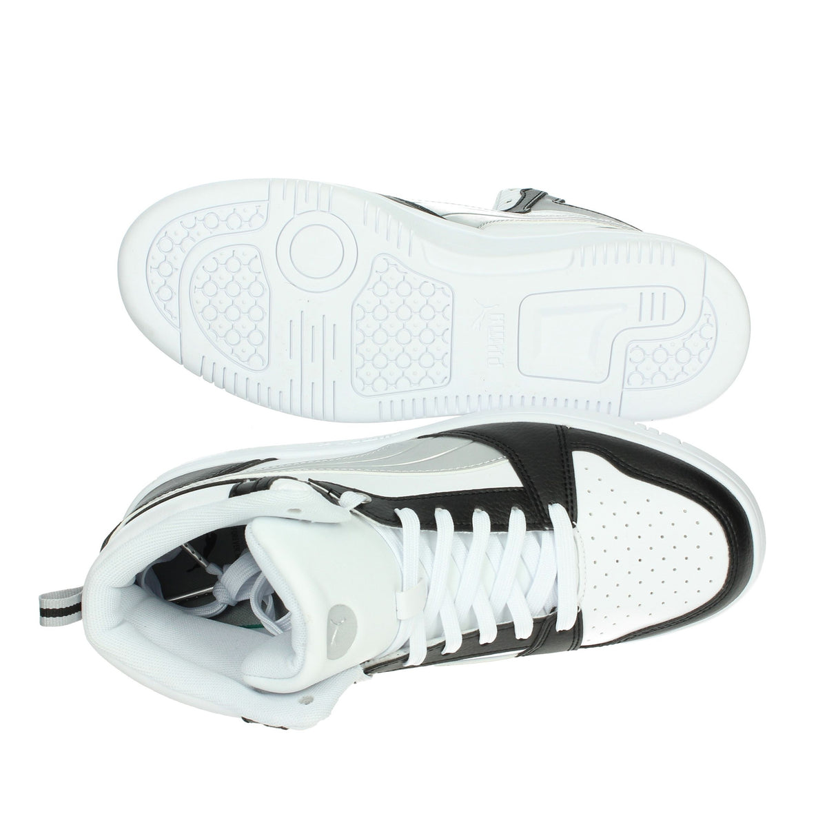 Puma Donna Sneakers alta 397474 Bianco/Nero