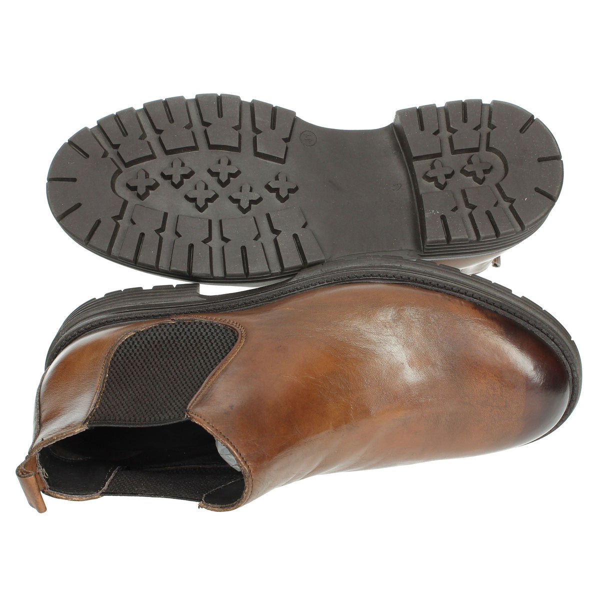 GINO TAGLI Uomo Mezzo stivaletto B105G Marrone