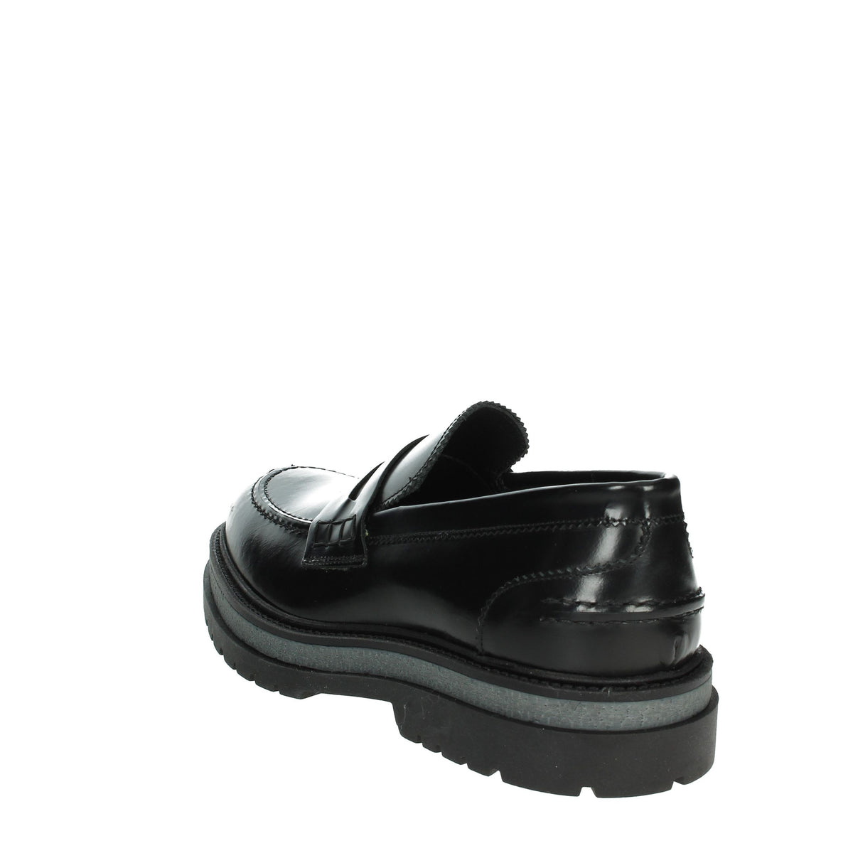 GINO TAGLI Uomo Mocassino 652 CREP Nero