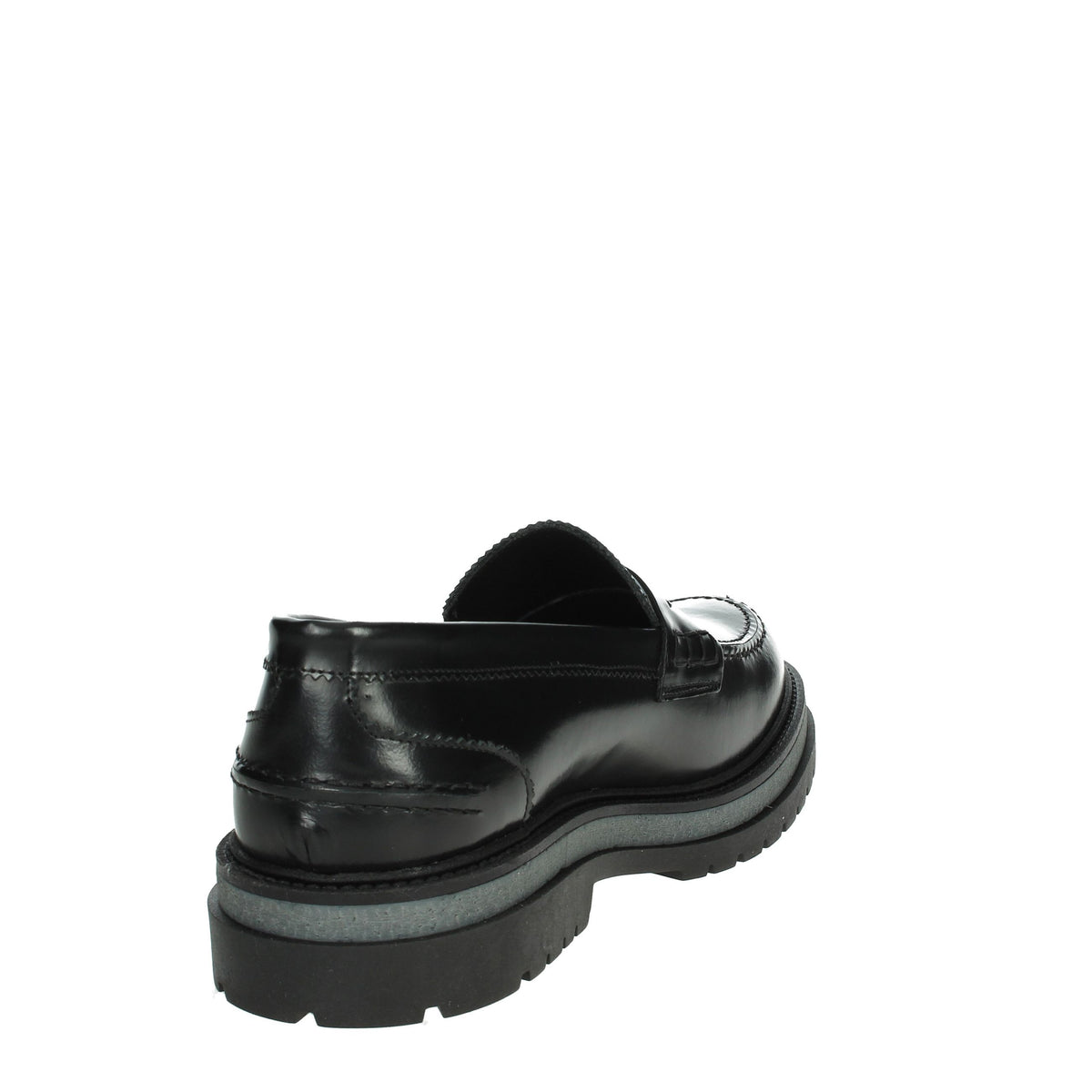 GINO TAGLI Uomo Mocassino 652 CREP Nero