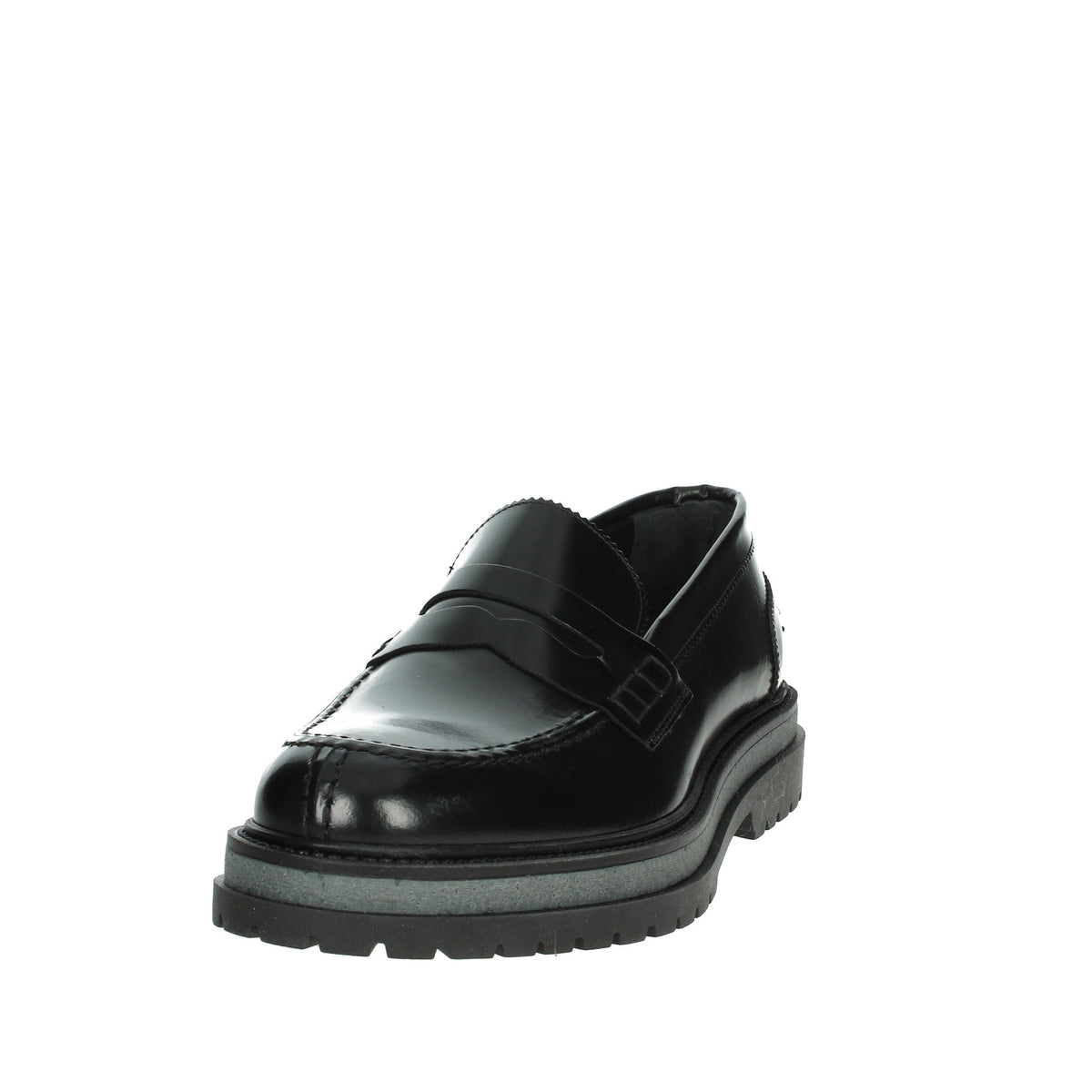 GINO TAGLI Uomo Mocassino 652 CREP Nero