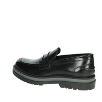 GINO TAGLI Uomo Mocassino 652 CREP Nero