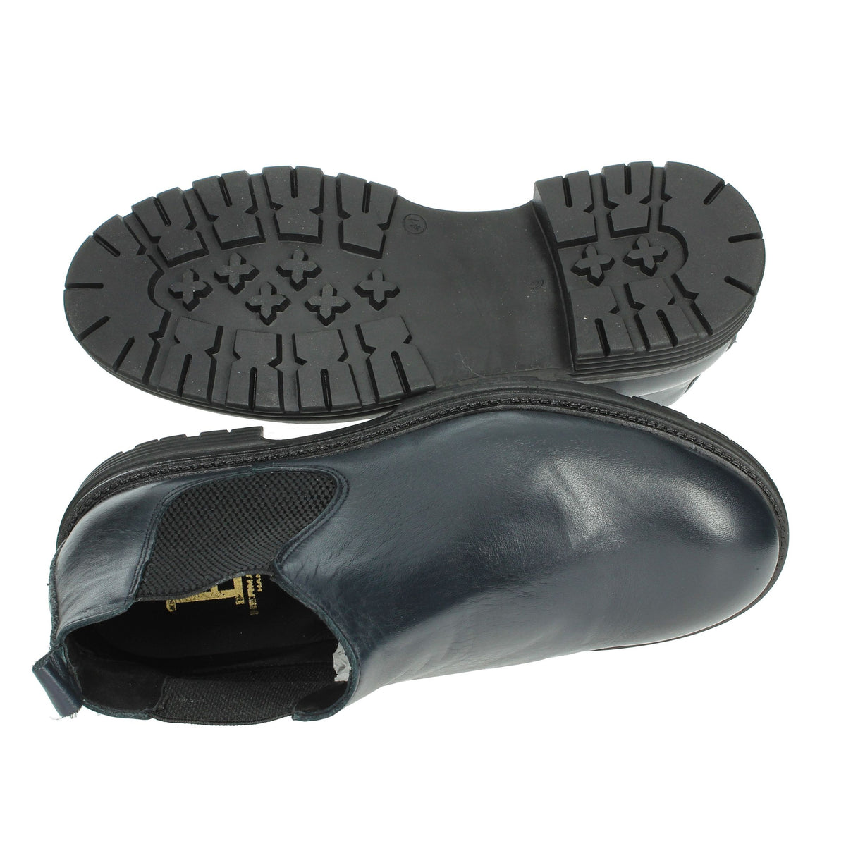 HERMAN SCOTT Uomo Mezzo stivaletto B105G Blu