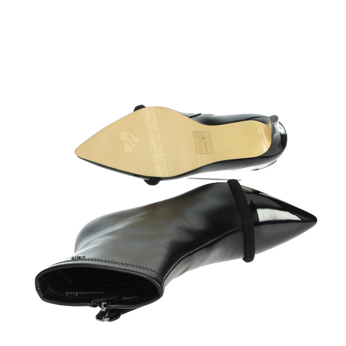 BRACCIALINI Donna Stivaletti tacco L18 Nero