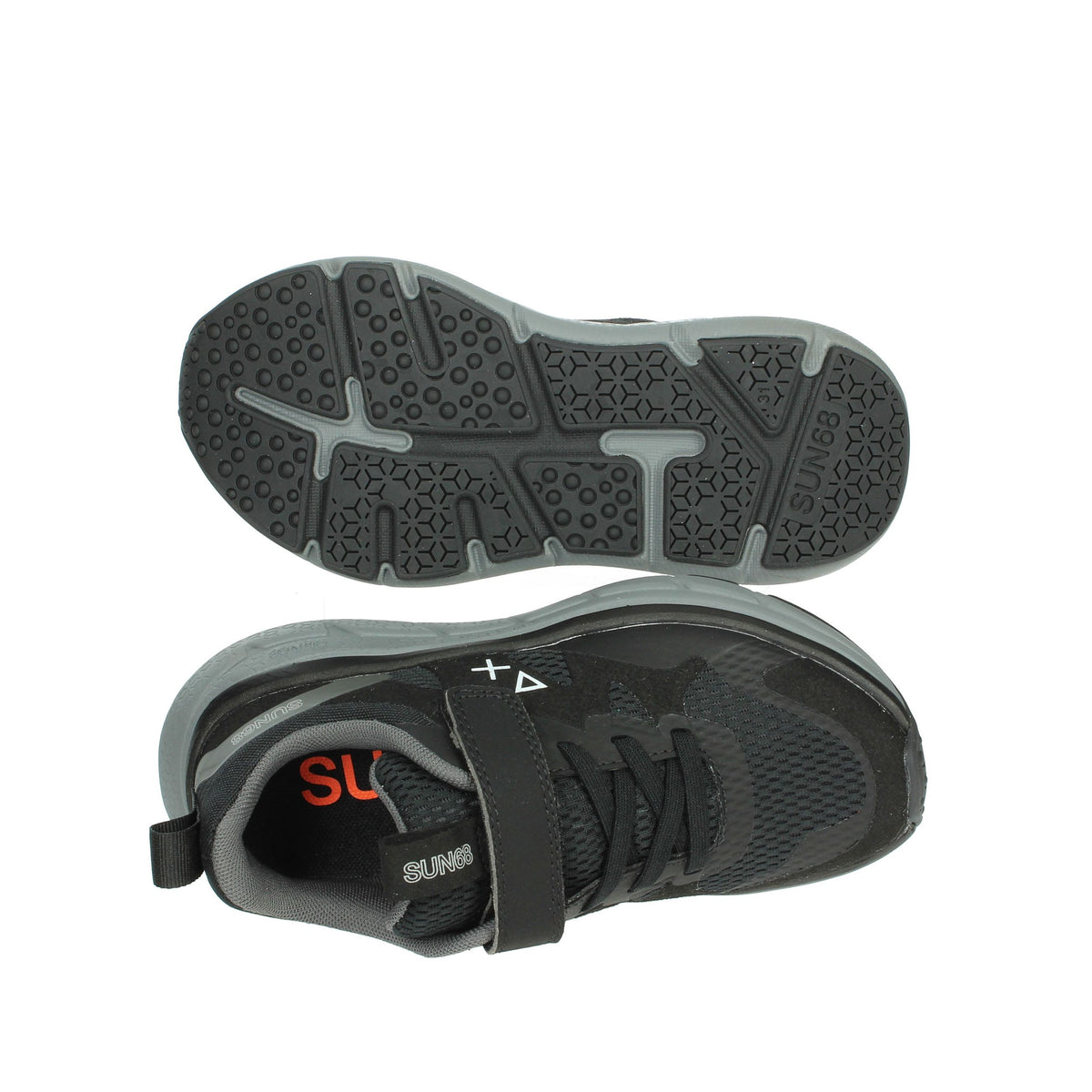 SUN68 Bambini e ragazzi Sneakers bassa Z44341K Nero