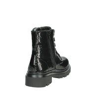 4Us Paciotti Bambine e ragazze Anfibi 43080 Nero