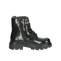 4Us Paciotti Bambine e ragazze Anfibi 43080 Nero