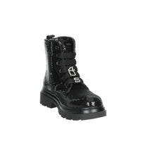 4Us Paciotti Bambine e ragazze Anfibi 43080 Nero