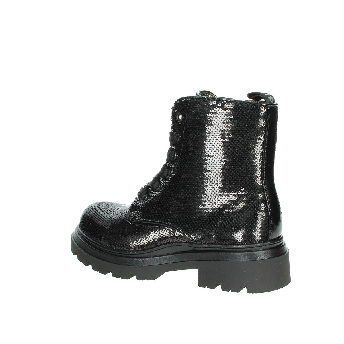 4Us Paciotti Bambine e ragazze Anfibi 43080 Nero