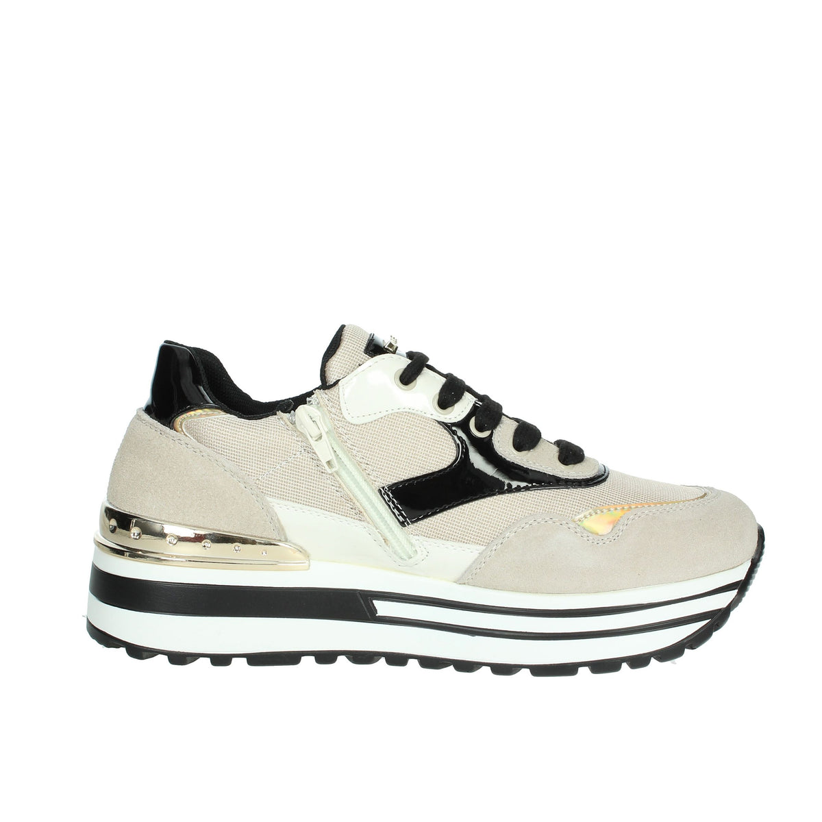 4Us Paciotti Bambine e ragazze Sneakers bassa 43040 Beige/Cipria