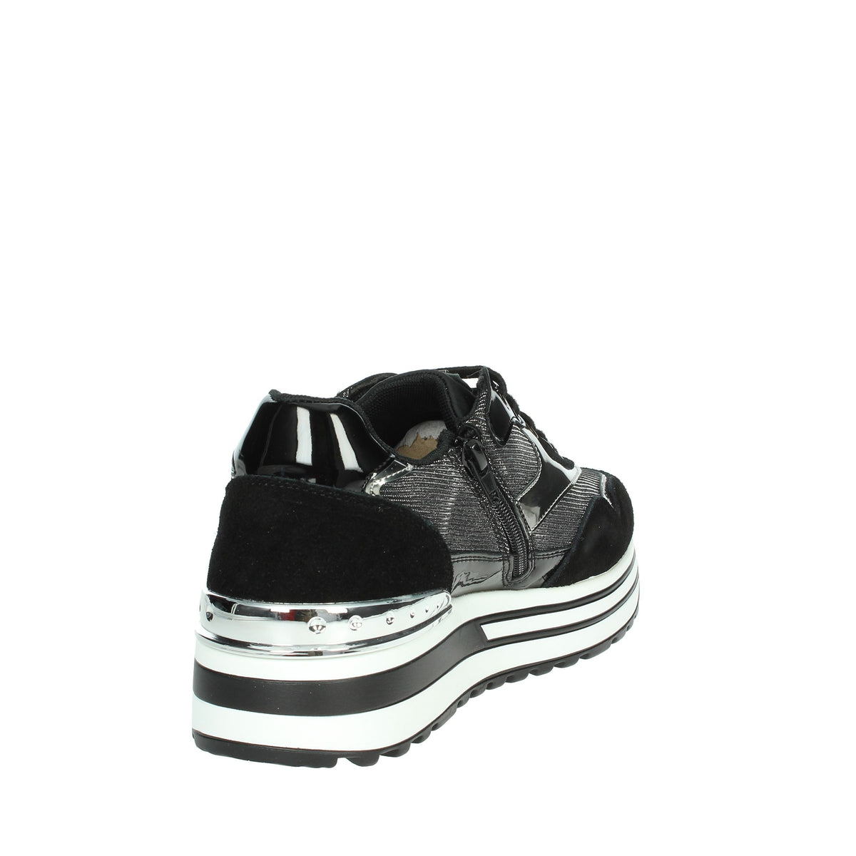 4Us Paciotti Bambine e ragazze Sneakers bassa 43040 Nero