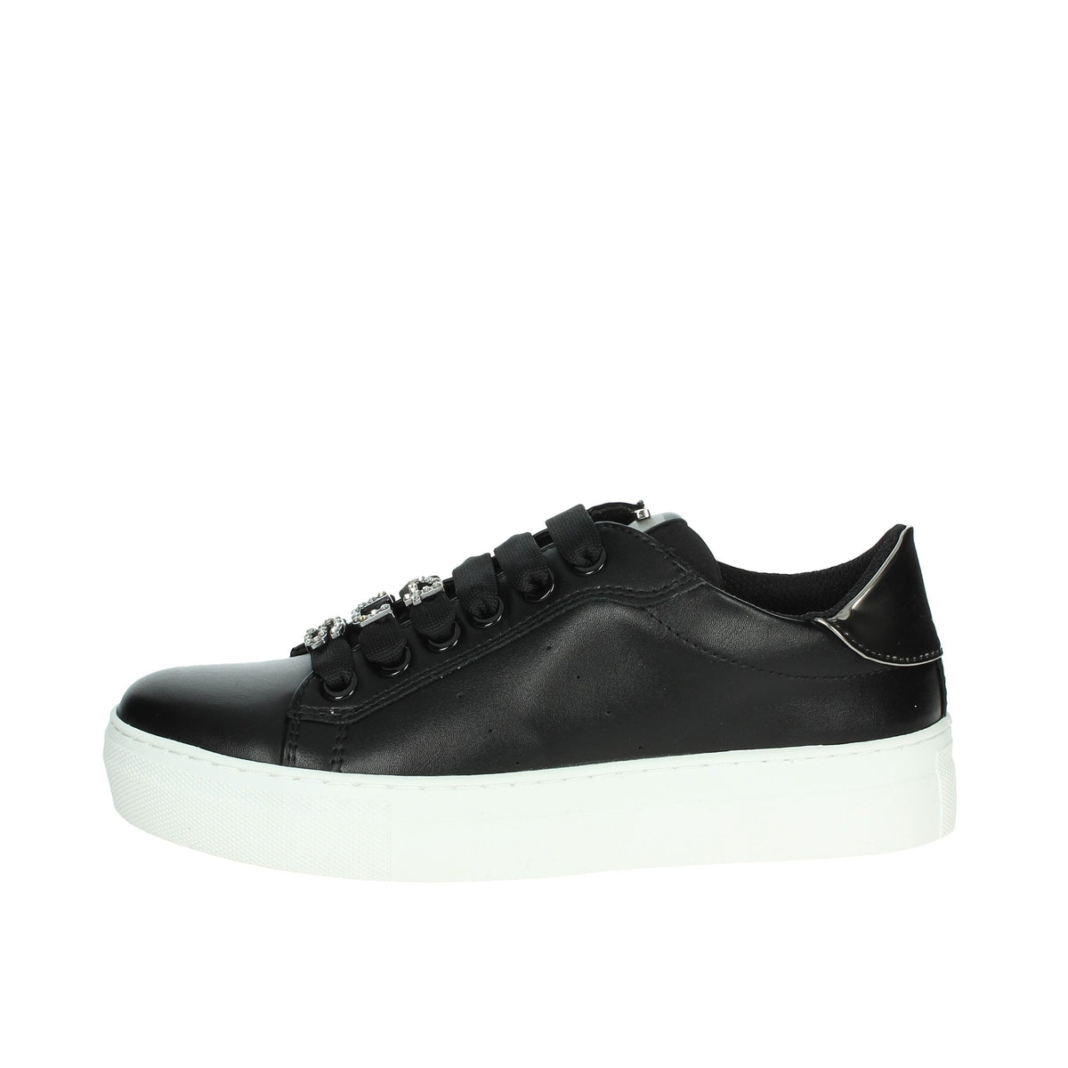 4Us Paciotti Bambine e ragazze Sneakers bassa 43002 Nero