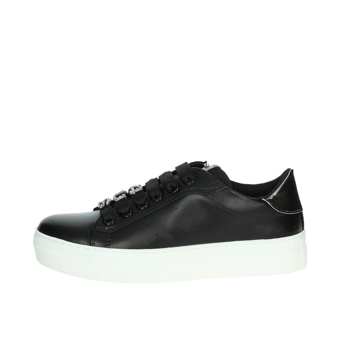 4Us Paciotti Bambine e ragazze Sneakers bassa 43002 Nero