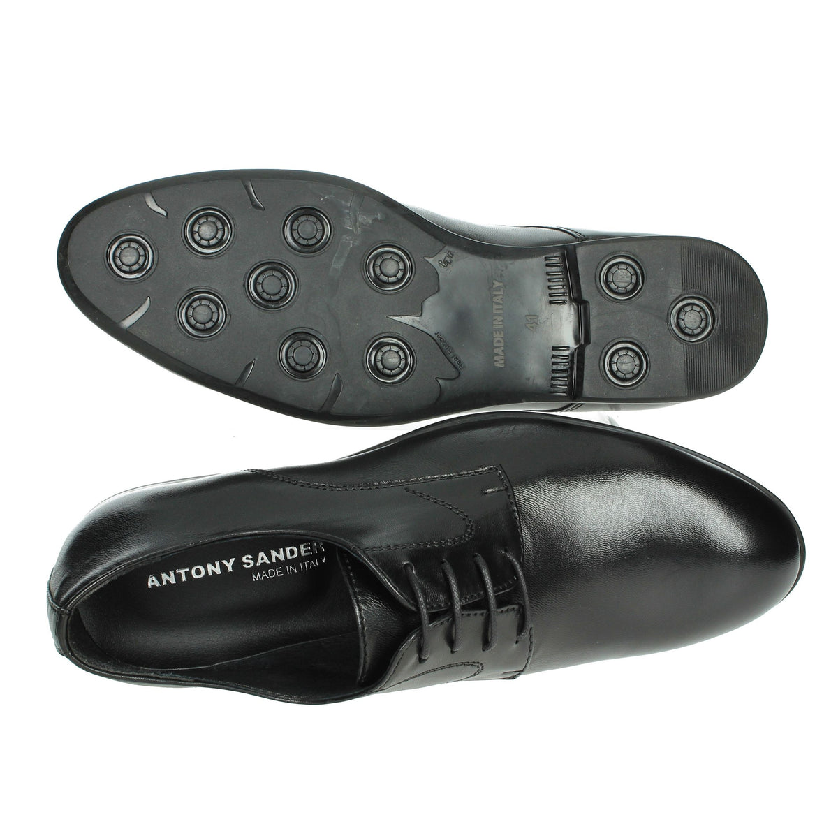 ANTONY SANDER Uomo Stringata 4820 Nero