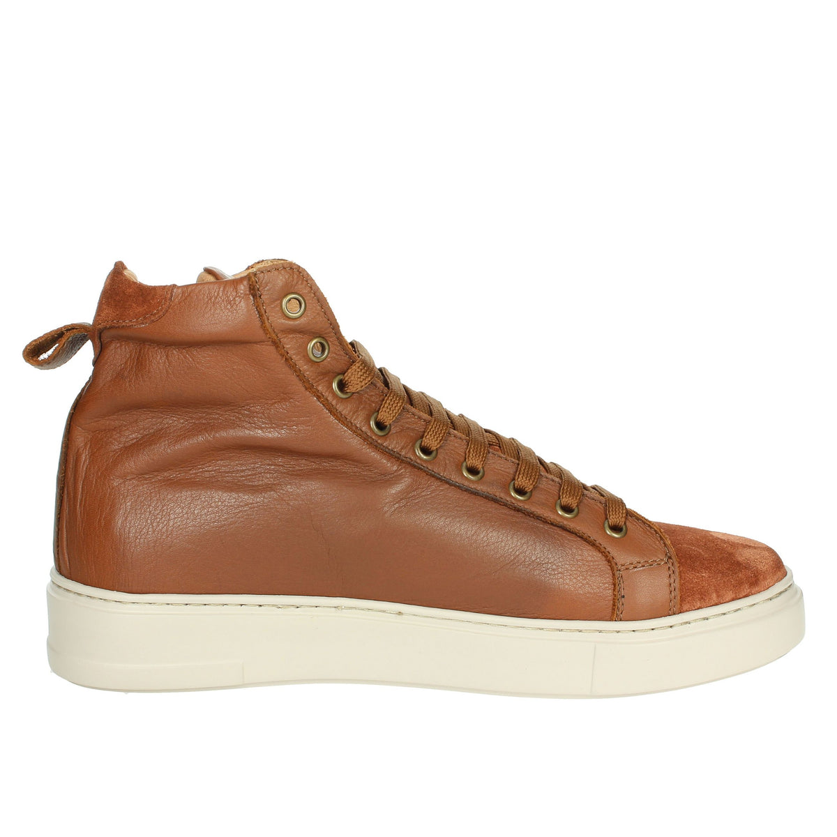 ANTONY SANDER Uomo Sneakers alta NEVADA Cuoio