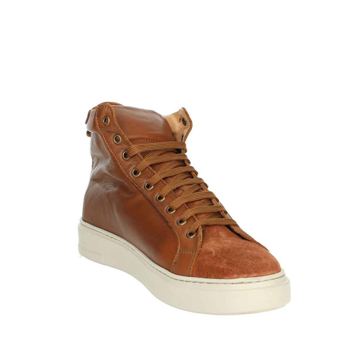 ANTONY SANDER Uomo Sneakers alta NEVADA Cuoio