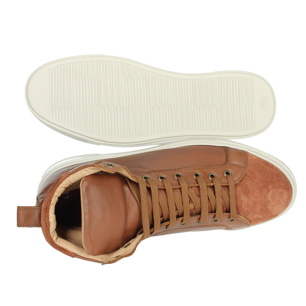 ANTONY SANDER Uomo Sneakers alta NEVADA Cuoio