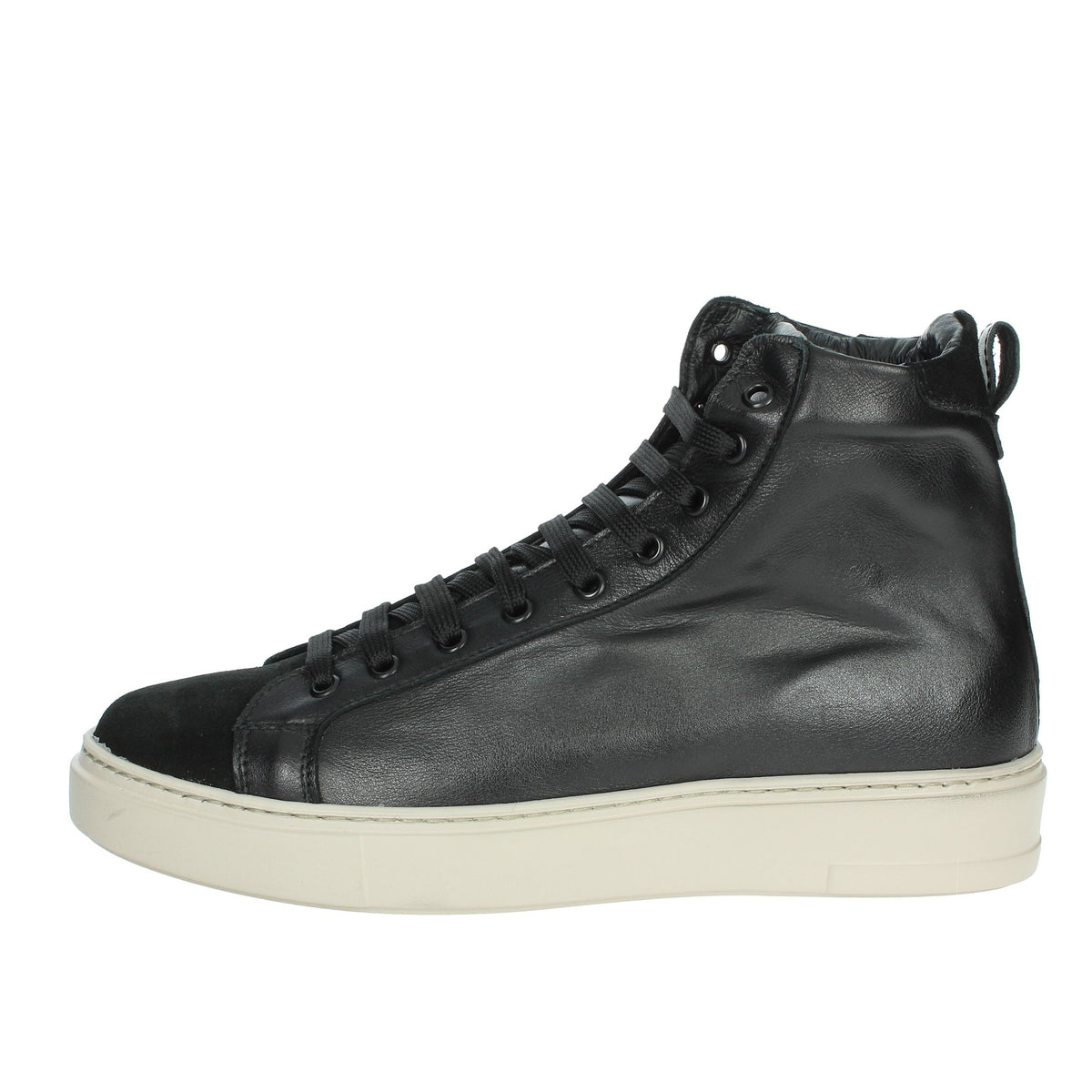 ANTONY SANDER Uomo Sneakers alta NEVADA Nero
