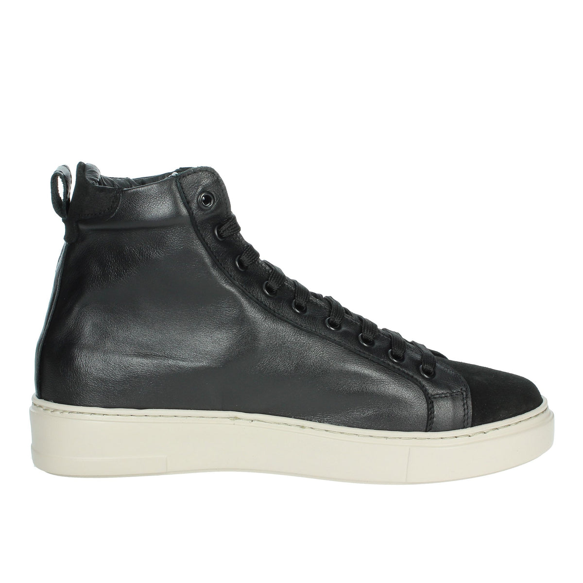 ANTONY SANDER Uomo Sneakers alta NEVADA Nero