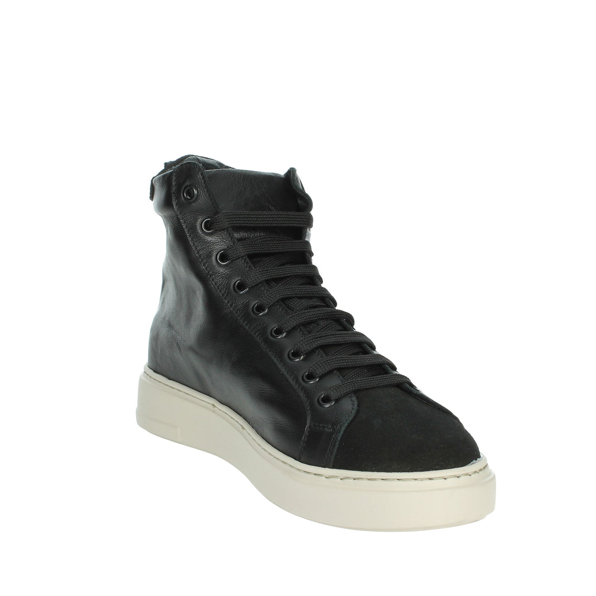 ANTONY SANDER Uomo Sneakers alta NEVADA Nero