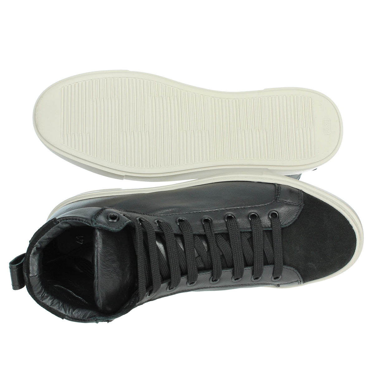 ANTONY SANDER Uomo Sneakers alta NEVADA Nero