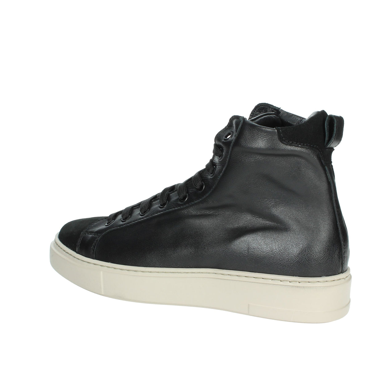 ANTONY SANDER Uomo Sneakers alta NEVADA Nero