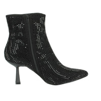 KEYS Donna Stivaletti tacco K-8770 Nero