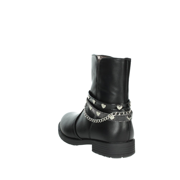 ASSO Bambine e ragazze Stivaletti bassi AG-16582 Nero