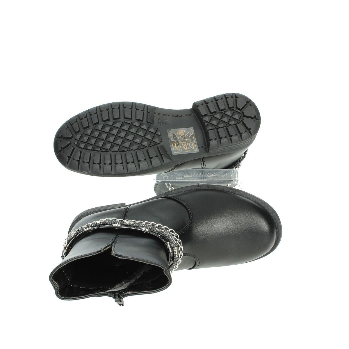 ASSO Bambine e ragazze Stivaletti bassi AG-16582 Nero
